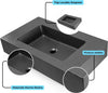 Ogomondo-Top-Lavabo-Sospeso-in-Materiale-Marmo-Resina-Finitura-Asfalto