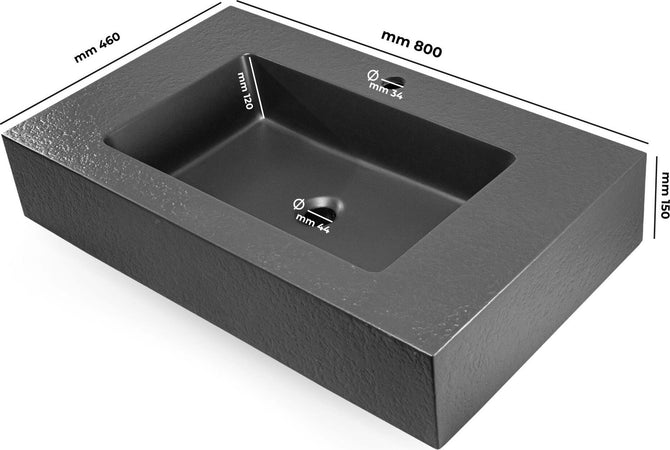 Ogomondo-Top-Lavabo-Sospeso-in-Materiale-Marmo-Resina-Finitura-Asfalto