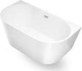 Ogomondo Vasca Monia in Acrilico Colore Bianco Lucido Filo Muro Fai da te/Attrezzature per cucine e bagni/Attrezzature per bagni/Vasche da bagno/Vasche da bagno con piedini Ogomondo - Martina Franca, Commerciovirtuoso.it