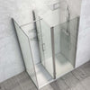 Ogomondo Walk-in Doccia Angolare con Porta Battente e Lati Fissi 8 mm Fai da te/Attrezzature per cucine e bagni/Attrezzature per bagni/Docce e componenti doccia/Box doccia Ogomondo - Martina Franca, Commerciovirtuoso.it