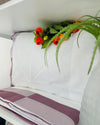 Completo Lenzuola Matrimoniale Alexander Tuscany Home Geometric – 100% Cotone