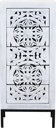 OHM---cassettiera-con-decoro-5-cassetti-legno-e-ferro-Marrone-Milani-Home