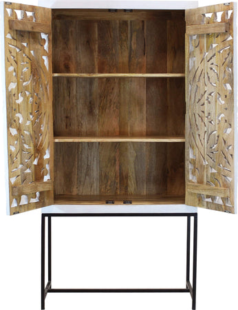 OHM---credenza-con-decoro-2-ante-legno-e-ferro-Marrone-Milani-Home