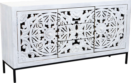 OHM---madia-con-decoro-2-ante-3-cassetti-legno-e-ferro-Marrone-Milani-Home