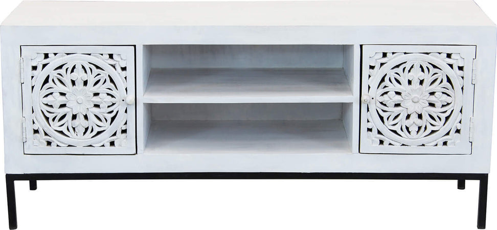 OHM---porta-tv-con-decoro-2-ante-2-ripiani-legno-e-ferro-Marrone-Milani-Home