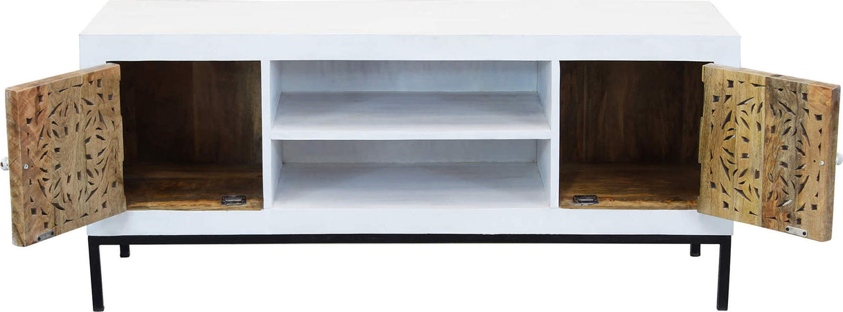 OHM---porta-tv-con-decoro-2-ante-2-ripiani-legno-e-ferro-Marrone-Milani-Home