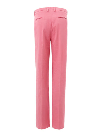 Lardini Pantalone Rosa in Cotone da donna