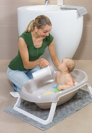 Okbaby 38956840 Onda Slim Vaschetta Pieghevole, Bianco Perla Prima infanzia/Igiene e benessere/Bagnetto/Vaschette e riduttori La Casa Del Bebè - Napoli, Commerciovirtuoso.it