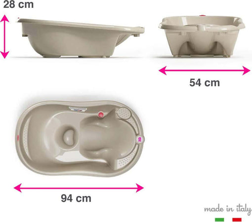 OKBABY Onda Vaschetta per il Bagnetto del Neonato 0-12 Mesi Grigio Prima infanzia/Igiene e benessere/Bagnetto/Vaschette e riduttori Scontolo.net - Potenza, Commerciovirtuoso.it
