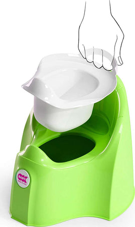 OKBABY-Pasha-Vasino-per-Bambini-con-Seduta-Anatomica-e-Schienale-Rialzato-Verde-Ok-Baby