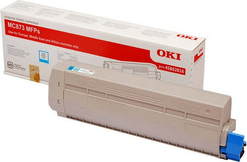 Oki - Toner - Ciano - MC873 - 45862816 - 10.000 pag Elettronica/Informatica/Stampanti e accessori/Accessori per stampanti a inchiostro e laser/Cartucce d'inchiostro Eurocartuccia - Pavullo, Commerciovirtuoso.it