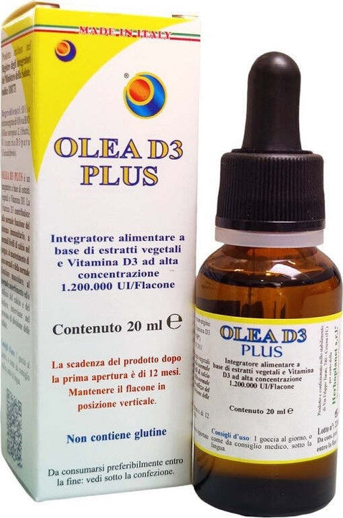 Olea-D3-Plus-20-ml-gocce-Herboplanet-Integratore-alimentare
