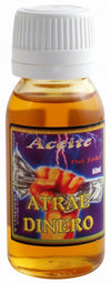 OLIO ESOTERICO ACEITE ATRAE DINERO 60 ML ESOTERISMO SANTERÍA VENEZUELA