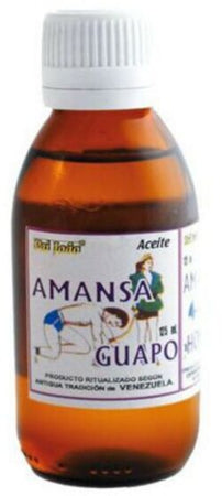 OLIO ESOTERICO ACEITE AMANSA GUAPO 125 ML ESOTERISMO SANTERÍA VENEZUELA