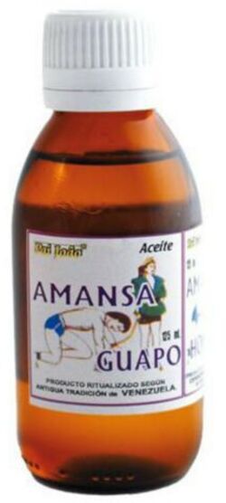 OLIO ESOTERICO ACEITE AMANSA GUAPO 125 ML ESOTERISMO SANTERÍA VENEZUELA