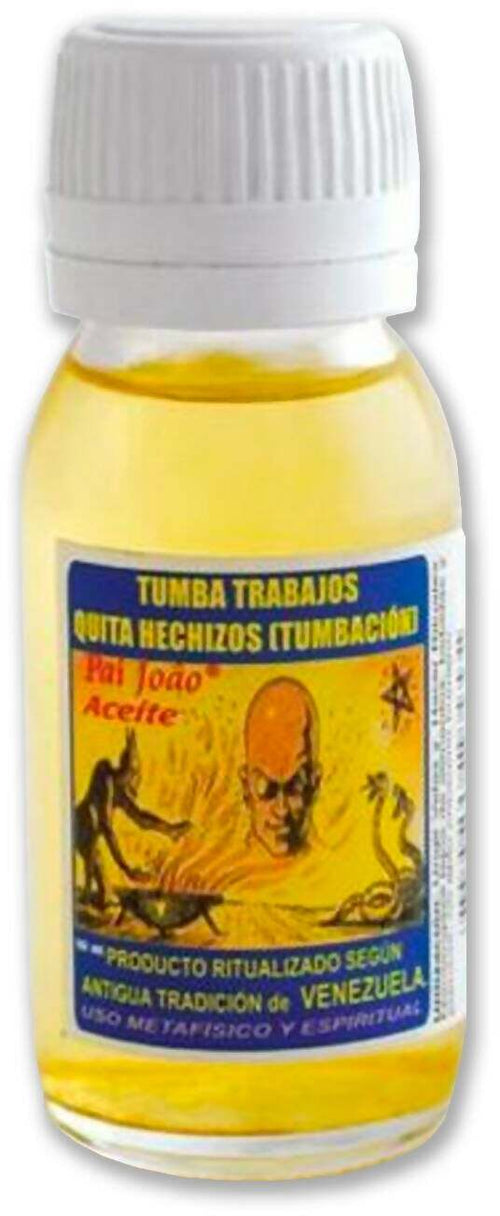OLIO ESOTERICO ACEITE TUMBA TRABAJO 60 ML ESOTERISMO SANTERÍA VENEZUELA