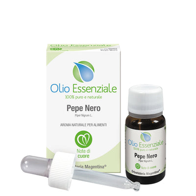 Erboristeria Magentina - Olio Essenziale Pepe Nero 5ml - Uso Alimentare