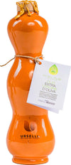 Olio Extra Vergine Di Oliva Coratina. Fruttato Medio Pugliese Nobil Olio 250ml Collection Orange Evo 100% Puglia Made In Italy BOTTIGLIA IN CERAMICA DI OLIO EXTRA VERGINE DI OLIVA Urselli Food, Commerciovirtuoso.it