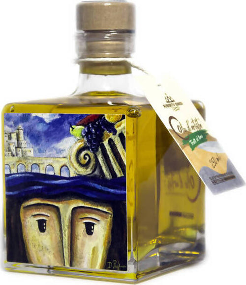 Olio Extravergine di Oliva 100% Pugliese 250ml Aromatizzato al Timo Olio Monocultivar Coratina Prodotto Estratto e Lavorato In Italia olio extravergine d'oliva Madrepuglia - Andria, Commerciovirtuoso.it