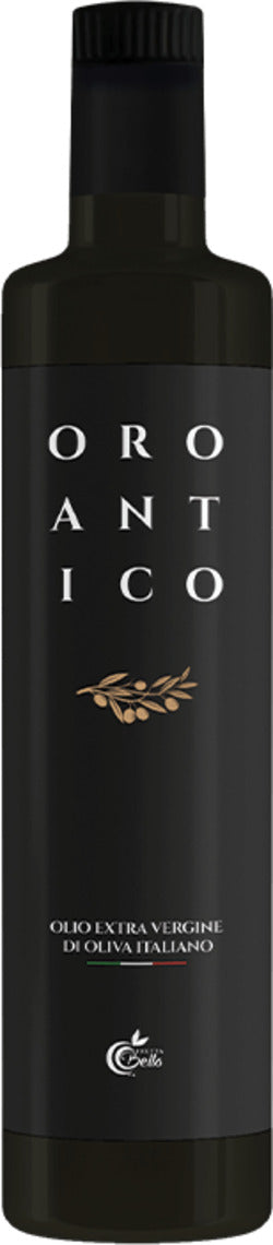 Olio Extravergine Di Oliva Italiano 250ml Olio Evo 100% Made In Italy Delicato E Deciso Oro Antico
