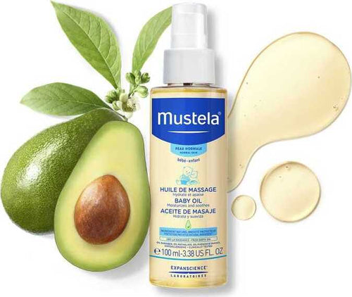 Olio Idratante Mustela per il massaggio 100ml Prima infanzia/Igiene e benessere/Prodotti per la cura delle pelle/Oli La Casa Del Bebè - Napoli, Commerciovirtuoso.it