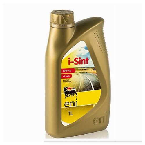 Olio Motore Lubrificante A 4 Tempi I-sint Eni/10w-40 1000ml Synthetic Technology