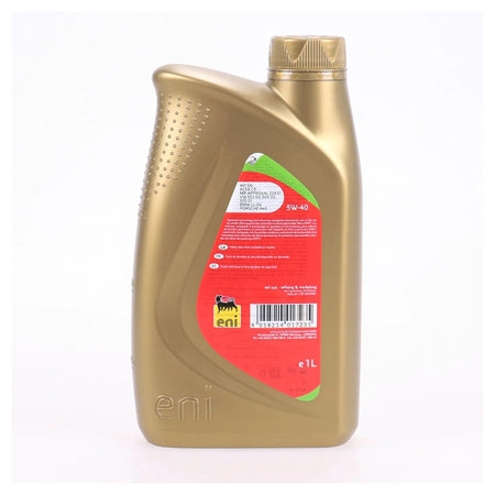 Olio Motore Sintetico Lubrificante Auto Acea A3 B4 I-sint Ms Sae 1 Lt Eni/5w-40