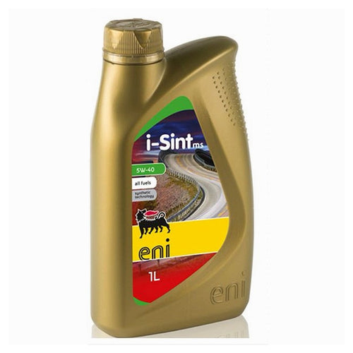 Olio Motore Sintetico Lubrificante Auto Acea A3 B4 I-sint Ms Sae 1 Lt Eni/5w-40
