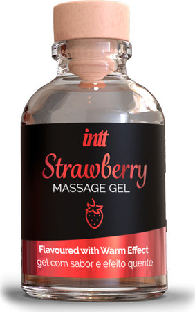 Olio per Massaggi Erotici Intt Massage Gel Strawberry 30 ml Olio da Massaggio Intimo alla Fragola Salute e cura della persona/Erotismo e contraccezione/Benessere e massaggi erotici/Oli per massaggi Kondorama - Martinsicuro, Commerciovirtuoso.it