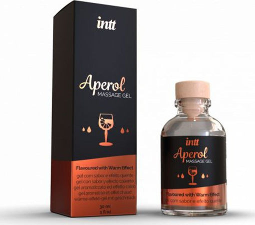 Olio per massaggio Erotico Intt Aperol Kissable Massage Gel Da Massaggio 30 ml Salute e cura della persona/Erotismo e contraccezione/Benessere e massaggi erotici/Oli per massaggi Kondorama - Martinsicuro, Commerciovirtuoso.it