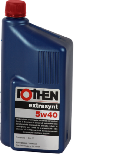 OLIO MOTORE PLUS ALTE PRESTAZIONI ROTHEN EXTRASYNT 5W40 PER FUORI STRADA