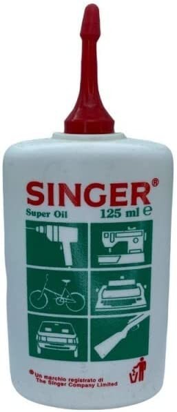 Olio Singer Lubrificante per Parti Meccaniche di Apparecchiature Elettrodomestiche
