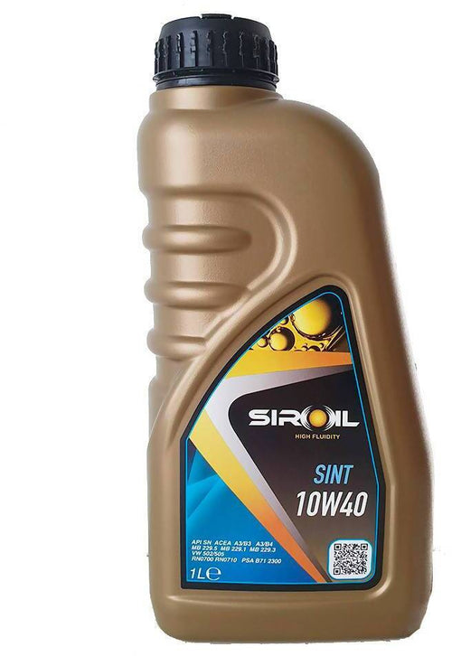 Olio Siroil Evolution Sae 10 W40 Olio Lubrificante Motore Auto Olio Macchina