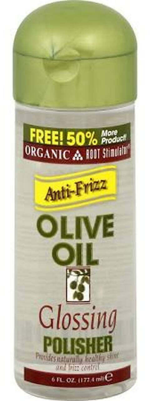 Olive Oil Glossing Hair Polisher Oil Frizz Control And Shine Glossing Hair Polisher 6 Fl.oz Lucidante Per Capelli Contro L'umidità Anti Effetto Frizz