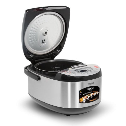 SOGO Robot da cucina automatico  / 11 opzioni di cottura / 5L / + accessori