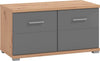 OLLIE---armadietto-per-ingresso-con-2-ante-cm-86,6-x-40-x-456-h-Grigio-scuro-Milani-Home
