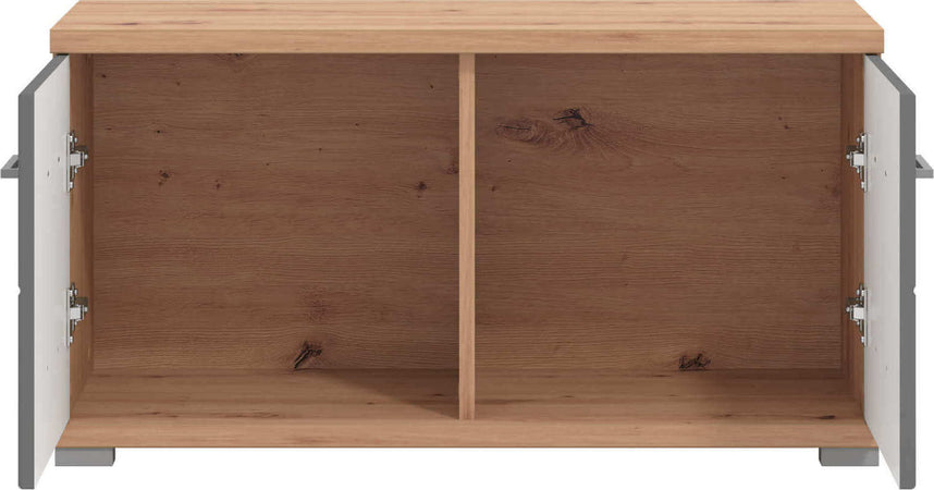 OLLIE---armadietto-per-ingresso-con-2-ante-cm-86,6-x-40-x-456-h-Grigio-scuro-Milani-Home