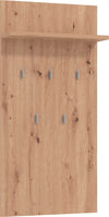 OLLIE---attaccapanni-da-parete-moderno-con-mensola-colore-rovere-cm-67,2-x-19,6-x-137-h-Rovere-Chiaro-Milani-Home