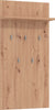 OLLIE---attaccapanni-da-parete-moderno-con-mensola-colore-rovere-cm-67,2-x-19,6-x-137-h-Rovere-Chiaro-Milani-Home