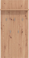 OLLIE---attaccapanni-da-parete-moderno-con-mensola-colore-rovere-cm-67,2-x-19,6-x-137-h-Rovere-Chiaro-Milani-Home