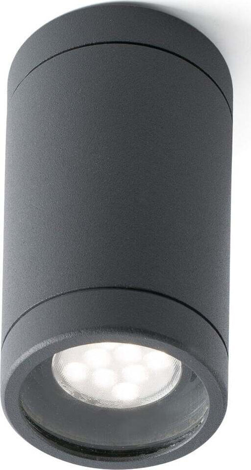 OLOT Lampada plafoniera grigio scuro Illuminazione/Illuminazione per interni/Lampadari lampade a sospensione e plafoniere/Plafoniere Led Mall Home - Napoli, Commerciovirtuoso.it
