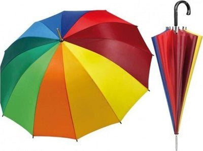 OMBRELLO GRANDE COLORE ARCOBALENO PROTEGGE PIOGGIA E SOLE ESTATE INVERNO  Trade Shop italia - Napoli, Commerciovirtuoso.it