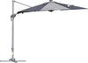 Ombrellone-a-Braccio-per-Esterno-con-Luci-a-LED-e-Angolazione-Regolabile,-Ø3x2.5A-m,-Grigio-84D-110CG