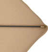 Ombrellone-a-Sbalzo-con-Doppio-Tetto,-Apertura-a-Manovella-e-Base-a-Croce,-2.5x2.5m,-Cachi-84D-267V00KK