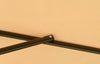 Ombrellone-da-Giardino-Ø2.7x2.7m-a-Braccio-con-Tettuccio-Regolabile,-Marrone-Chiaro-84D-161LR