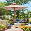Ombrellone-da-Giardino-3x3m-con-8-Stecche-in-Bamboo-e-Copertura-Parasole-a-2-Livelli,-Crema-840-026