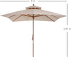 Ombrellone-da-Giardino-3x3m-con-8-Stecche-in-Bamboo-e-Copertura-Parasole-a-2-Livelli,-Crema-840-026