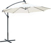 Ombrellone-da-Giardino-a-Braccio-3x2.5-m-con-Manovella-e-8-Strisce-LED-a-Energia-Solare,-Crema-84D-066CW