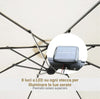 Ombrellone-da-Giardino-a-Braccio-3x2.5-m-con-Manovella-e-8-Strisce-LED-a-Energia-Solare,-Crema-84D-066CW