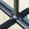 Ombrellone-da-Giardino-a-Braccio-in-Metallo-e-Poliestere-con-Apertura-a-Manovella,-Ø2.7x2.7-m,-Beige-84D-161BG